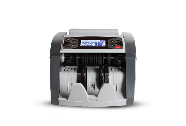 Contador De Monedas Y Billetes Pequeño - Compatible Con EUR, USD, GBP Y Más, Portátil Y Rápido