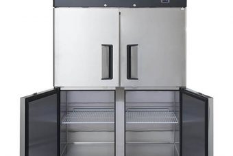 Refrigerador Acero Inox. 4 ptas. VR4PS-1000