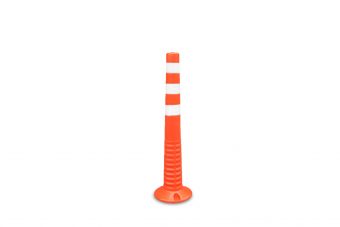 Hito de Vialidad Fijo de Poliuretano (Naranja)