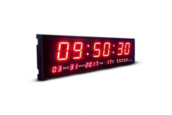 Reloj Digital - 49 cm. x 22 cm.