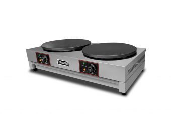 Crepera Eléctrica 2 Platos DK-CM2