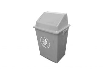 Tacho con Tapa Vaivén - 60 L.