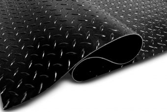 Piso en Rollo Diamantado - 20 m. x 1.2 m.