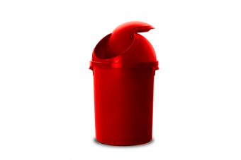 Tacho con Tapa vaivén - 60 L.