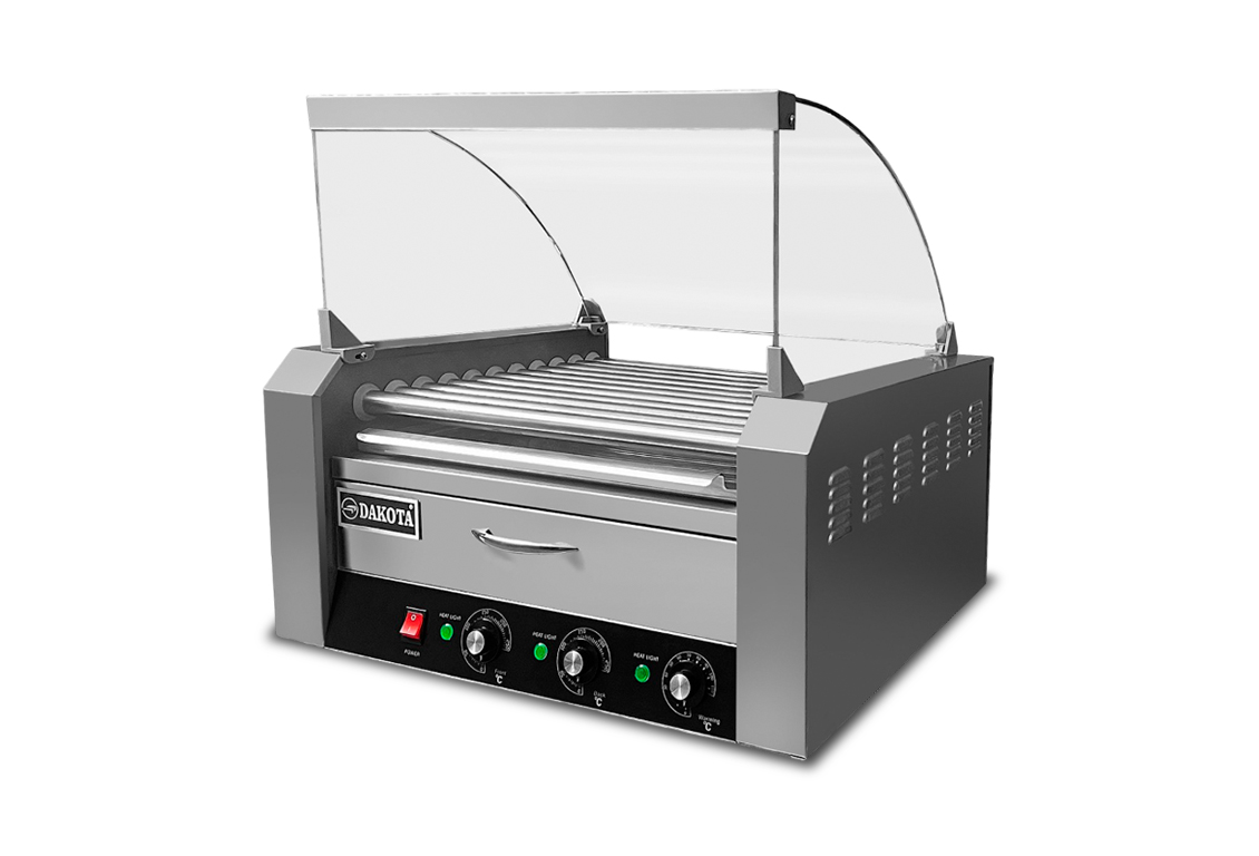 Calentador de Hot Dogs 11 Rodillos DK-11HD